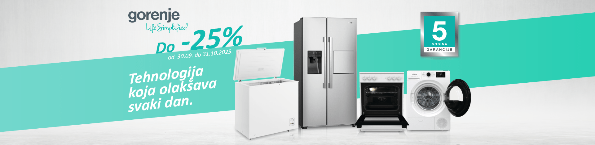 Gorenje do -25%