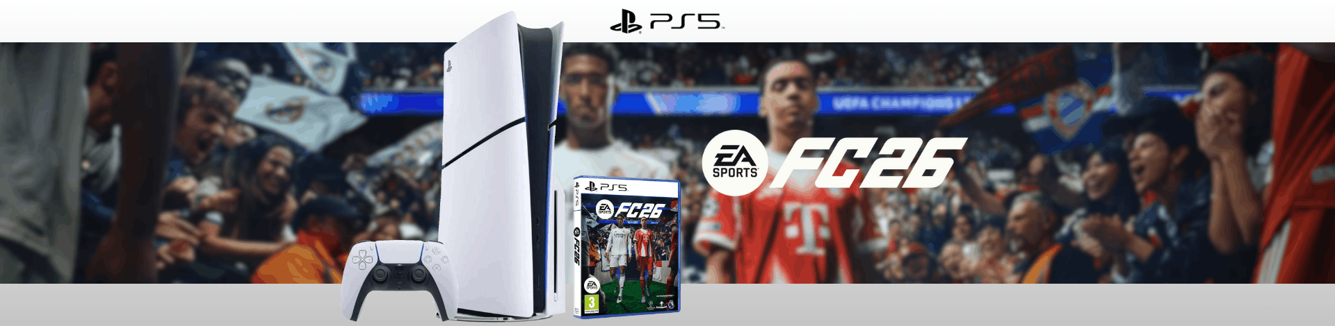 PS5 konzola + FC26 igra