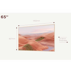 TCL 65 inchA300W NXTVISION 4K QLEDGoogle OS; 144Hz VRR ART TV;Dolby Atmos; Ambient mode; HDMI 2.1