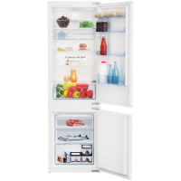 Beko BCSA285K3SN fridge-freezer Built-in 271 L F White
