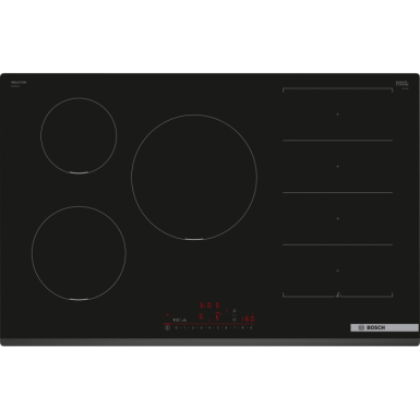 BOSCH indukcijska ploča  80cm,Serie 6|, bez okvira, 5 zona DirectSelect,