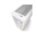 NZXT CASE H7 Flow White RGBMini-ITX, Micro-ATX, ATX3x F140 RGB fans, 1x F120Q fan