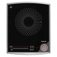 Indukcioni rešo Sencor SCP 3414GY/2000W Indukcioni rešo Sencor SCP 3414GY/2000W