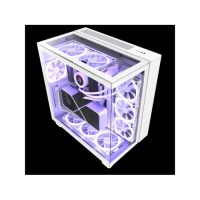 NZXT CASE H9 ELITE WHITE Mini-ITX, Micro-ATX, ATX  Mid-Tower, 4x fans