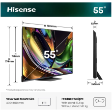 HISENSE LED TV 55UR8S
