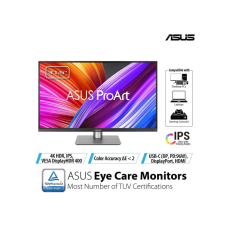 Asus 32 inch ProArt mon PA329CRV32 inch,4K,IPS,350cd,60Hz,5ms,HDMIx2,DPx2,3xUSB 3.2.1xUSB Type-C 96W,Speak Asus 32 inch ProArt mon PA329CRV32 inch,4K,IPS,350cd,60Hz,5ms,HDMIx2,DPx2,3xUSB 3.2.1xUSB Type-C 96W,Speak