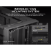 CORSAIR FRAME 4000D Case360mm radiator, 170mm cooler430mm GPU, ATX, Black