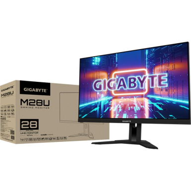 Gigabyte MONITOR 28 inch M28USS IPS/4K/1ms/300cd/144HzHDMI/DP/USB/Speakers/Height