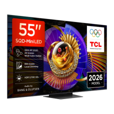 TCL 55 inchC7L 4K SQD-Mini LED;UHD 144Hz/288Hz FHD Google TV;B&O, 800 zones, 2700 nits