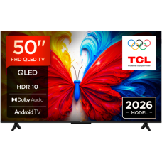 TCL 50 inchP7L 4K QLED Google TV60Hz, VRR, Dolby Armos;Dolby Vision, 400 nits