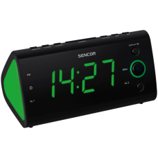 Fm radio sa digitalnim prikazom vremena SENCOR SRC 170 GN ze