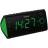 Fm radio sa digitalnim prikazom vremena SENCOR SRC 170 GN ze