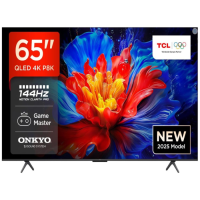 TCL 65 inchP8K 4K QLED TV 144HzGoogle TV; Motion Clarity Pro;Game Master; Onkyo 2.1; TCL 65 inchP8K 4K QLED TV 144HzGoogle TV; Motion Clarity Pro;Game Master; Onkyo 2.1;