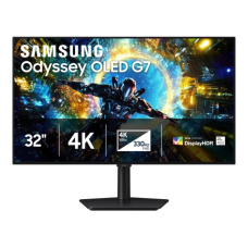 Samsung 32 inch Odyssey G7 OLED4K 165Hz/FHD 330Hz,0.03ms,DPHDMI, HAS, Tilt, Swivel, Pivot