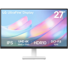 LG 27 inch 4K UltraFine 27US550-WIPS, 3840x2160, 5ms,300cd,60HzDP, 2xHDMI, HAS, Tilt, Swivel, Pivot