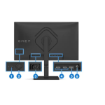 OMEN 32q QHD1  Flat IPS 165Hz31,5,QHD,1ms,400CD,165Hz,1000:1,DP,2xHDMI,Height,Pivot,2godine garanci