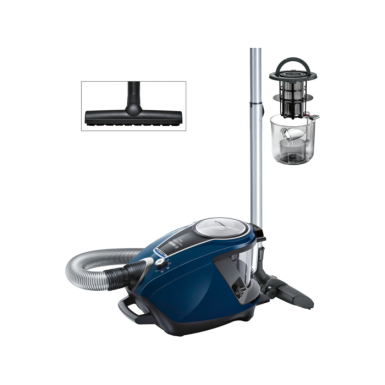 BOSCH Usisivač sa posudom Pro Silence Serie 8| Plava QuattroPower System BOSCH Usisivač sa posudom Pro Silence Serie 8| Plava QuattroPower System