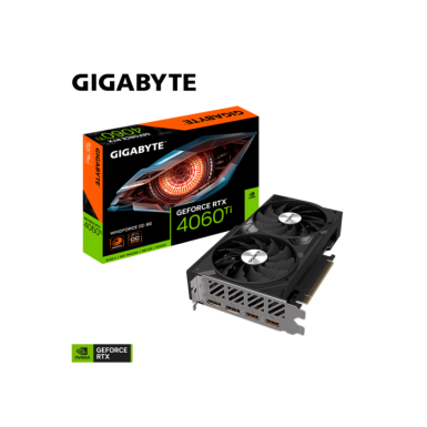 Gigabyte VGA 4060 Ti WF;8GB GDDR6 128bit 2xDP, 2xHDMI;