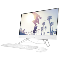 HP 24-cb1073ny All-inOne PC23,8 inch NT 1215U,8Gb,512Gb,FreeDoS,periferija, Bijeli, 12 mjeseci