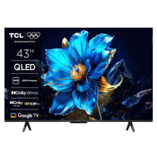 TCL 43 inchP7K 4K QLED TV 60HzGoogle TV; HDR multi-format;HVA Panel; Game Master; Dolby Atmos;