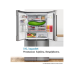 BOSCH Frenchdoor hladnjak,Serie 4|, XXL, CRNA, 547L189,5X88,5cm, NoFrost...