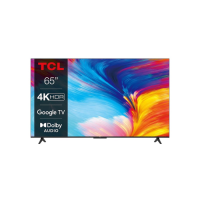 TCL 65 inchP631 4K Google TV;HDR 10; HDMI 2.1 - Game MasterDolbi Audio; Google Assistant;