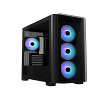 ASUS CASE A23 PLUS TG ARGBBlack, Micro-ATX,4x ARGB fans