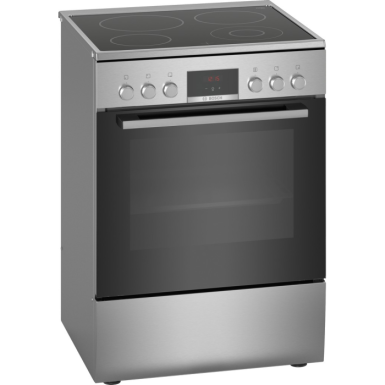 BOSCH električni štednjak Serie 4|, A, 66L, DISPLAY, INOX, TR