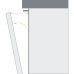 Whirlpool WSIP 4O33 PFE Fully built-in 10 place settings
