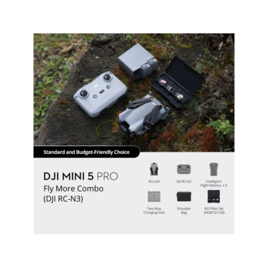 DJI Mini 5 PRO FMC (DJI RC N3)dron, 1-inch senzor,snimak 4k,ActivTrack,do 36min let,Med-Tele mod DJI Mini 5 PRO FMC (DJI RC N3)dron, 1-inch senzor,snimak 4k,ActivTrack,do 36min let,Med-Tele mod