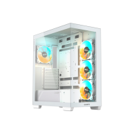 Gigabyte C500 Panoramic Stealt  Mid-tower, ATX, 4x ARGB fans White Case