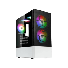 Kolink Observatory MX Mesh ARGB, Mid-tower, ATX 5x ARGB Fans, Black/White
