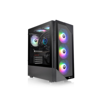 Thermaltake View 200 TG ARGB Mid tower, Tempered glass, 3x 120mm ARGB Lite fan