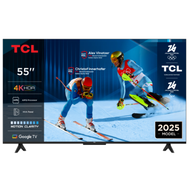TCL - TCL 55 inchP61K 4K TV (55V6C)Google OS; HDR10 HVA PanelMotion Clarity; Dolby Audio;