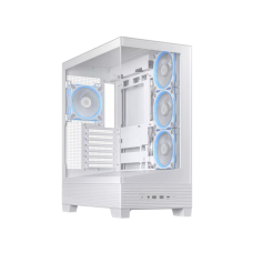 ASUS CASE A31 PLUS TG ARGB WHTMid-tower, ATX, 7 Expansion4x ARGB 120mm fans