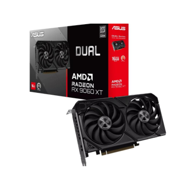 ASUS VGA DUAL-RX9060XT-16G 16GB GDDR6, 128-bit, 2x DP, 1x HDMI