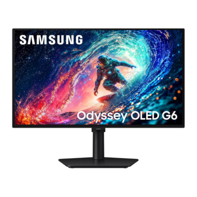 Samsung 27 inch Odyssey G6 G61SHQHD, 240Hz, OLED, 0.03ms2xHDMI, DP, HAS, Tilt, Swivel, Pivot Samsung 27 inch Odyssey G6 G61SHQHD, 240Hz, OLED, 0.03ms2xHDMI, DP, HAS, Tilt, Swivel, Pivot