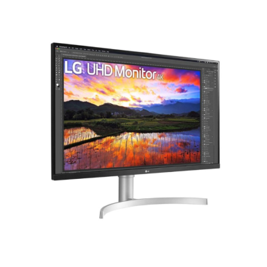 LG 31,5 inch 4K monitor 32UN650P-W31,5 inch,IPS,350cd,5ms,2xHDMI,DPHeight,Pivot,VESA 100x100mm
