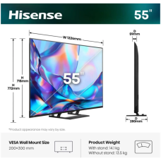 HISENSE LED TV 55A7S