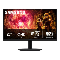 Samsung 27 inch Odyssey G50FQHD, Fast IPS, 180Hz, 1msDP, HDMI, HAS, Tilt, Swivel, Pivot