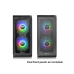 Thermaltake View 300 MX Mid tower, tempered glass 2x 200mm ARGB PWM fan, 1x 120mm ARGB
