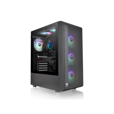 Thermaltake S200 TG ARGB Mid tower case, 3x ARGB 120mm Lite fan