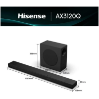 Hisense zvučna traka AX3120Q
