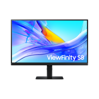 Samsung ViewFinity S8 27 inch mon4K, PS, 60Hz, 350cd, 5ms, HDMIDP, USB-C 90W, RJ-45, HAS