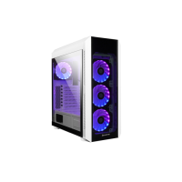 Chieftec Scorpion 3 Case 4x 120mm A-RGB fan, bijela, 2x tempered glass (front and side)