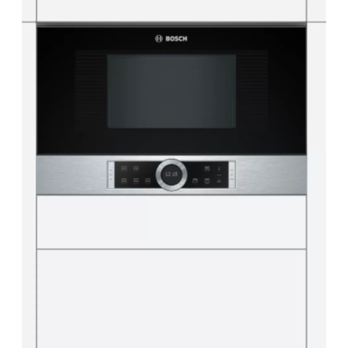 BOSCH mikrovalna Serie 8| INOX, 900W, Autopilot 7, 21L, Desno otvaranje, GB