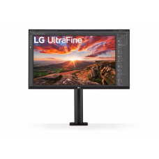 LG Ergo monitor 27UN880P-B27 inch,Ergo,4K,IPS,5ms,HDR400,350cd,2xHDMI,DP,Type-c 60W,2xUSB,Height,Piv