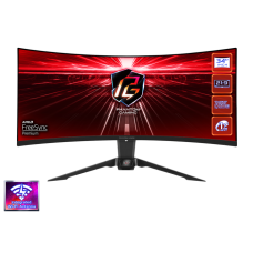 ASROCK MONITOR PG34WQ15R2B 34 inchCURVED GAMING;WQHD;165Hz;1ms;2xHDMI,DP;Speaker,High,Swivel,Tilt,WiFi