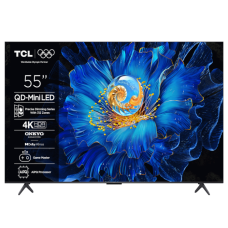 TCL 55 inchC6KS 4K QD-Mini LED TV60Hz Google TV; Game Master;Dolby Atmos; Onkyo 2.1; HDR Premium;