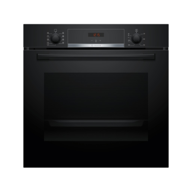 BOSCH pećnica  Serie 4| CRNA, A+, 3D, 71L,7 programa, Old Model HBA513BB1